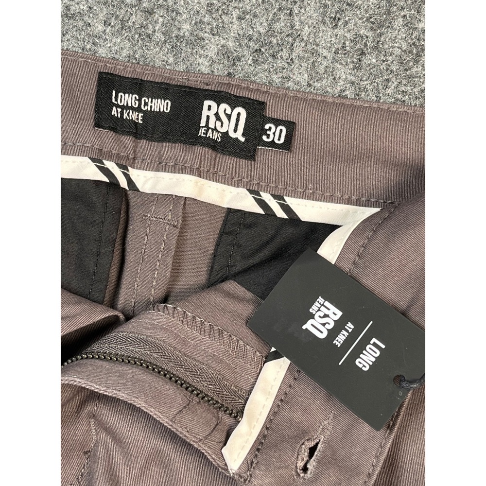RSQ Jeans Long Chino At‎ Knee Shorts Size 30 Brown Casual